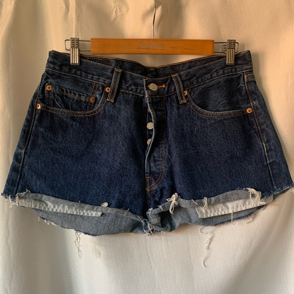 Custom Levi Denim Shorts